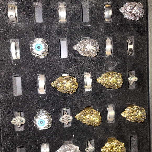 VARIOUS SS RINGS MEN AND WOMEN - Picture 4 of 8